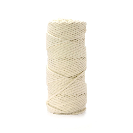 Ficelle de cuisine en coton &eacute;cru pour roulade, 70 m, blanche - Hendi