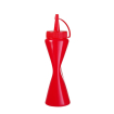 Flacon distributeur de sauce Rouge, 0,2L, Poly&eacute;thyl&egrave;ne - Hendi