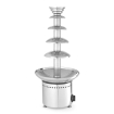 Fontaine &agrave; chocolat professionnelle 5 niveaux, 6 kg de capacit&eacute; maximale - Hendi
