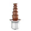 Fontaine &agrave; chocolat professionnelle 5 niveaux, 6 kg de capacit&eacute; maximale - Hendi