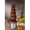 Fontaine &agrave; chocolat professionnelle 5 niveaux, 6 kg de capacit&eacute; maximale - Hendi