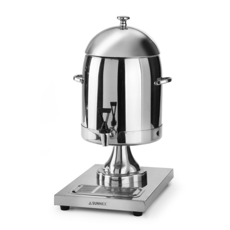 Fontaine &agrave; lait professionnelle r&eacute;frig&eacute;r&eacute;e 10,5 L Acier Inoxydable - Hendi