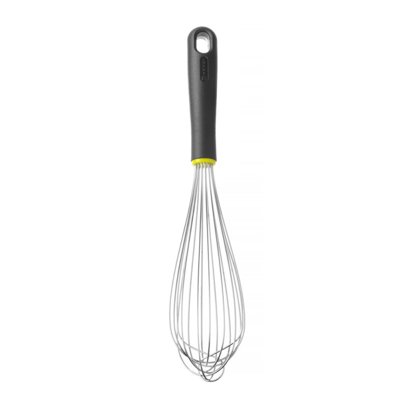 Fouet piano professionnel 360mm, 12 fils flexibles, manche PP, par Robert Bronwasser - Hendi