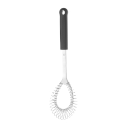 Fouet plat de cuisine professionnel, 300mm, Noir - Hendi