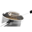 Fouet plat de cuisine professionnel, 300mm, Noir - Hendi