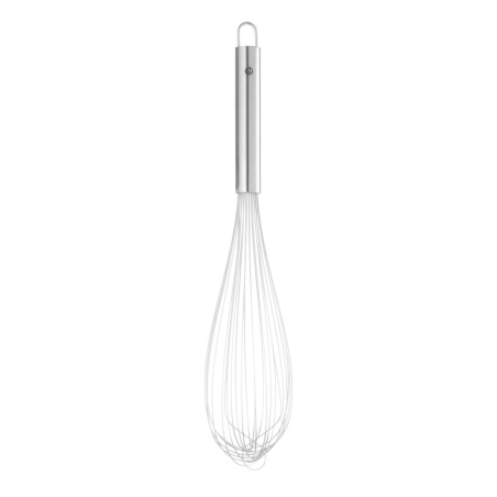 Fouet Professionnel Piano 435mm, 12 Fils Flexibles, Manche Inox - Hendi