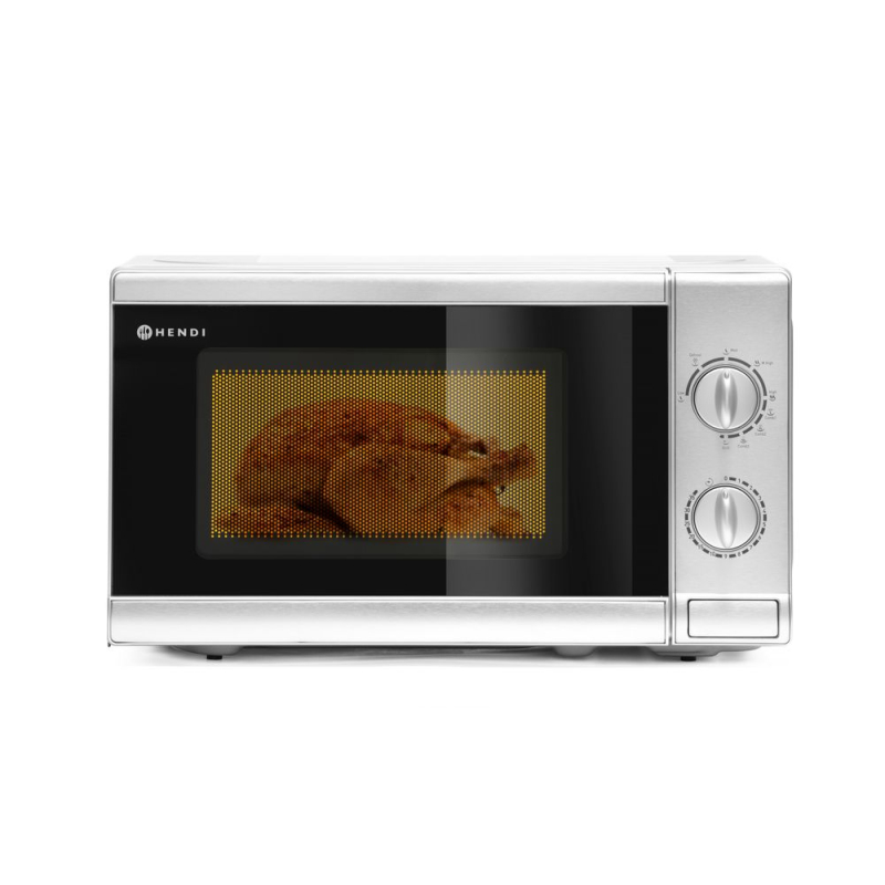 Four &agrave; micro-ondes 20L avec fonction grill 1050W (Code 281710) - Hendi