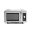 Four &agrave; micro-ondes professionnel Inox 1000W, 25L, fond c&eacute;ramique, pour CHR - Hendi