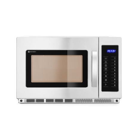 Four &agrave; Micro-ondes Professionnel Programmable 1800W 34L Inox - Hendi