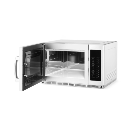 Four &agrave; Micro-ondes Professionnel Programmable 1800W 34L Inox - Hendi