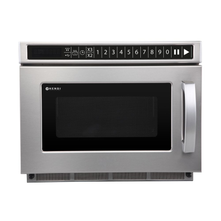 Four &agrave; Micro-ondes Professionnel Programmable 1800W USB 18L | HENDI 281376 - Hendi