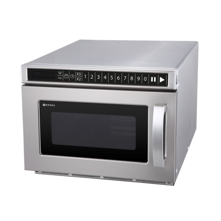 Four &agrave; Micro-ondes Professionnel Programmable 1800W USB 18L | HENDI 281376 - Hendi