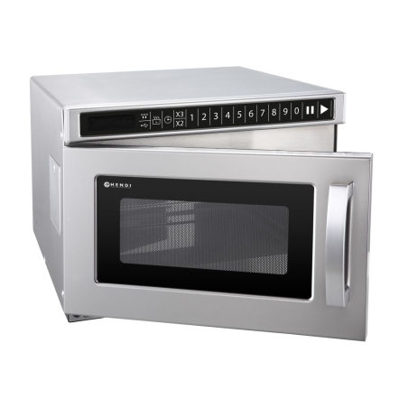 Four &agrave; Micro-ondes Professionnel Programmable 1800W USB 18L | HENDI 281376 - Hendi