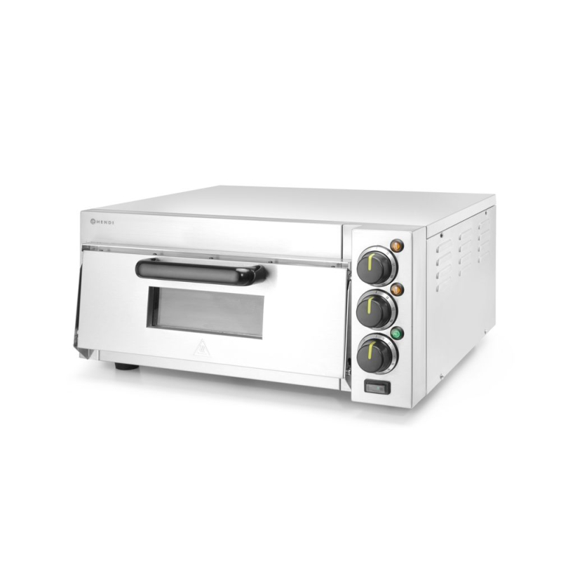 Four &agrave; Pizza Compact Professionnel 2000W Inox - Hendi