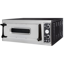 Four &agrave; Pizza Professionnel 1 Chambre 4 Pizzas &Oslash;32cm BASIC 4, 4700W - Hendi