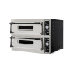 Four &agrave; pizza professionnel double chambre BASIC XXL 66, 18000W, 400V - Hendi