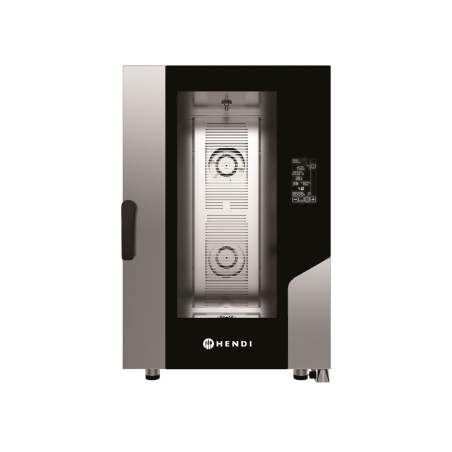 Four Mixte Professionnel 11x GN 1/1 - &Eacute;conomie d'Eau et Lavage Automatique - Hendi