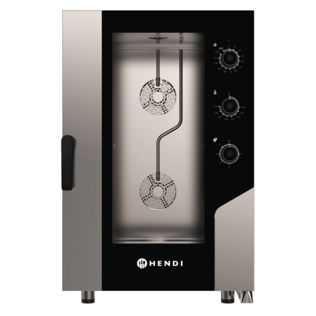 Four Mixte Professionnel 11x GN1/1, Capacit&eacute; 165-220 Plats/Jour - Hendi