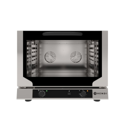 Four Mixte Professionnel Boulangerie P&acirc;tisserie 4x 600x400 Injection Vapeur - Hendi