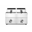 Friteuse &agrave; Induction Professionnelle 2x8L Profi Line avec Robinet de Vidange - Hendi