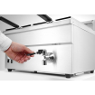 Friteuse &agrave; Induction Professionnelle 2x8L Profi Line avec Robinet de Vidange - Hendi