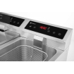 Friteuse &agrave; Induction Professionnelle 2x8L Profi Line avec Robinet de Vidange - Hendi