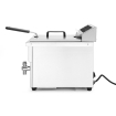 Friteuse &agrave; induction professionnelle 8L avec robinet de vidange - Hendi
