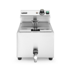 Friteuse &Eacute;lectrique Professionnelle Profi Line 8L 3500W avec Robinet de Vidange - Hendi