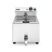 Friteuse &Eacute;lectrique Professionnelle Profi Line 8L 3500W avec Robinet de Vidange - Hendi