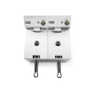 Friteuse professionnelle double Kitchen Line 2x4L (8L) 6000W Inox - Hendi