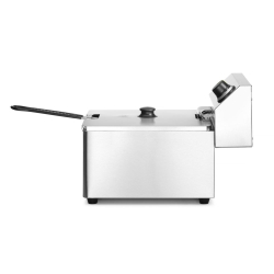 Friteuse Professionnelle &Eacute;lectrique Inox 8L 3500W Kitchen Line - Hendi