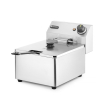 Friteuse professionnelle Kitchen Line 6L inox avec zone froide et thermostat r&eacute;glable - Hendi