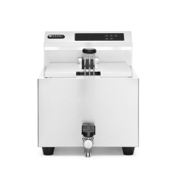 Friteuse professionnelle num&eacute;rique Profi Line 8L avec robinet de vidange - Hendi