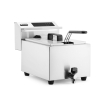 Friteuse professionnelle num&eacute;rique Profi Line 8L avec robinet de vidange - Hendi