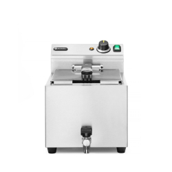 Friteuse Professionnelle Profi Line 10L 400V avec Robinet de Vidange - Hendi