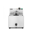 Friteuse Professionnelle Profi Line 10L 400V avec Robinet de Vidange - Hendi