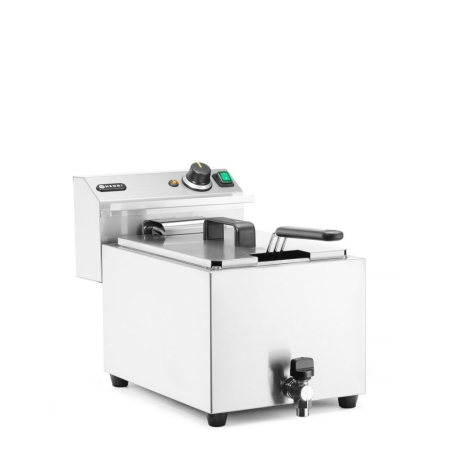 Friteuse Professionnelle Profi Line 10L 400V avec Robinet de Vidange - Hendi