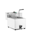 Friteuse Professionnelle Profi Line 10L 400V avec Robinet de Vidange - Hendi