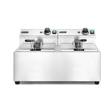 Friteuse professionnelle Profi Line 2x8L 7000W - Hendi