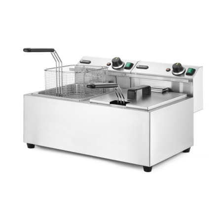 Friteuse professionnelle Profi Line 2x8L 7000W - Hendi