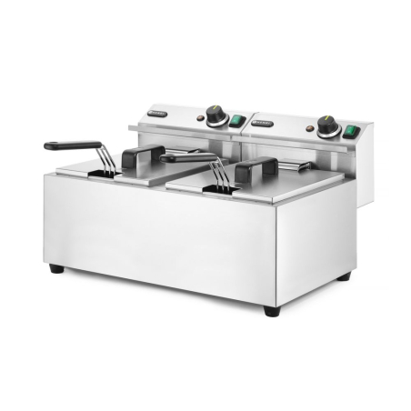 Friteuse professionnelle Profi Line 2x8L 7000W - Hendi