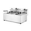 Friteuse professionnelle Profi Line 2x8L 7000W - Hendi