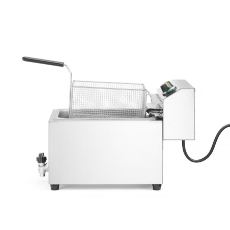 Friteuse Professionnelle XL avec Robinet Vidange 10L 10200W HENDI GOLIATH - Hendi