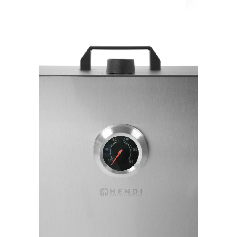 Fumoir &Eacute;lectrique Professionnel Inox 1600W Temp&eacute;rature R&eacute;glable - Hendi