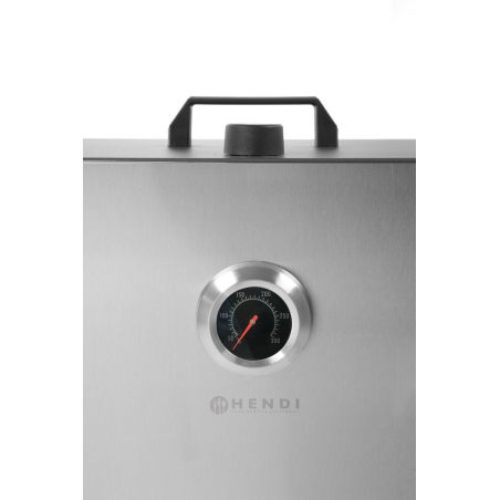 Fumoir &Eacute;lectrique Professionnel Inox 1600W Temp&eacute;rature R&eacute;glable - Hendi
