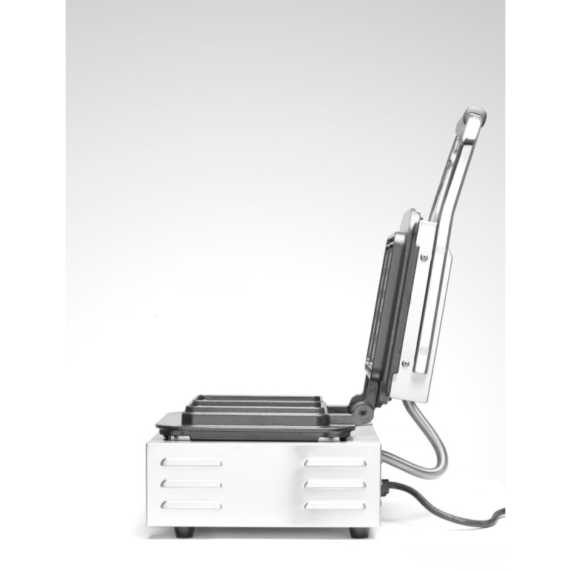 Gaufrier &Eacute;lectrique Professionnel 'Bruxelles' pour 2 Gaufres 3x5 Carr&eacute;s, 2200W - Hendi