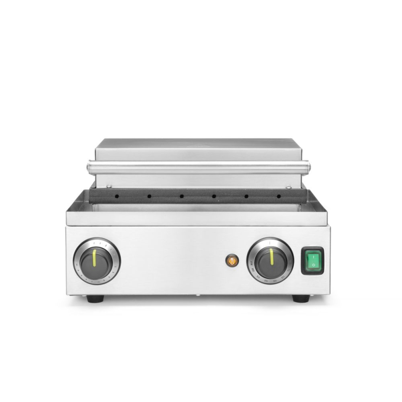 Gaufrier Professionnel Corn Dog Anti-Adh&eacute;sif Temp&eacute;rature R&eacute;glable 50-220&deg;C - Hendi