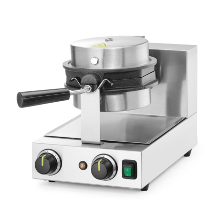 Gaufrier Professionnel Rotatif Bubble Waffle Antiadh&eacute;sif 1500W - Hendi