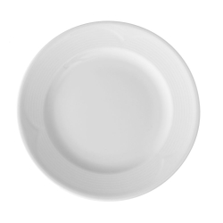 Grande Assiette Plate Professionnelle ⌀320mm en Porcelaine pour Restauration - Hendi