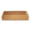 Grande Corbeille &agrave; Pain/Viennoiseries en Polyrotin avec Cadre Inox, 595x395x105mm, Lave-Vaisselle - Hendi
